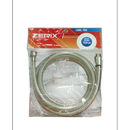 Шланг душа 1.5 м. F04 силікон ZERIX LUMI