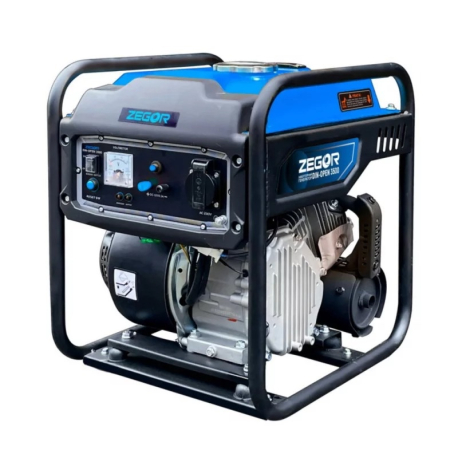 Генератор ZEGOR бензин інвертор DIN-OPEN З500 мідь 3,5 кВт