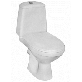 Унітаз - компакт СОЛО гор. злив 3/6 ниж. підв+сид пол.(S7921800U)